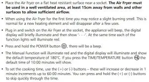 FIG 8 INSTRUCTIONS FOR USE