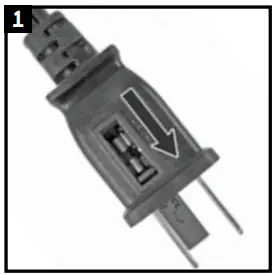 Honeywell HTF337 Series UIETSET 5 Oscillating Table Fan - INSTRUCTIONS1