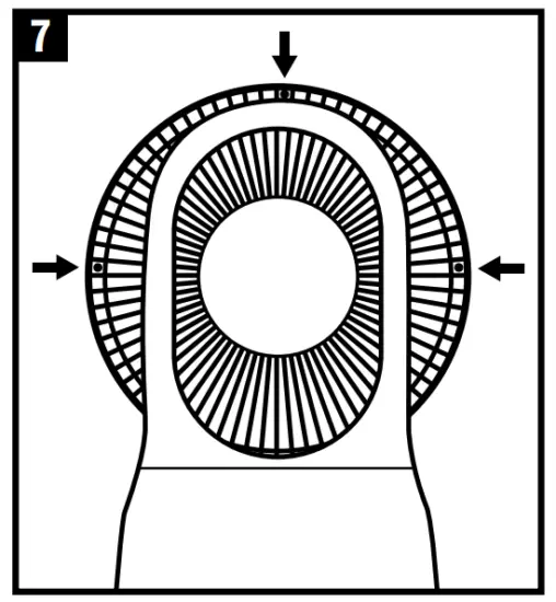 Honeywell HTF337 Series UIETSET 5 Oscillating Table Fan - OPERATION8