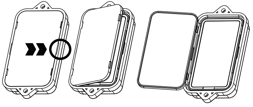 zoOZ ZSE41 Open Close XS Sensor - OUTDOOR MOUNTING