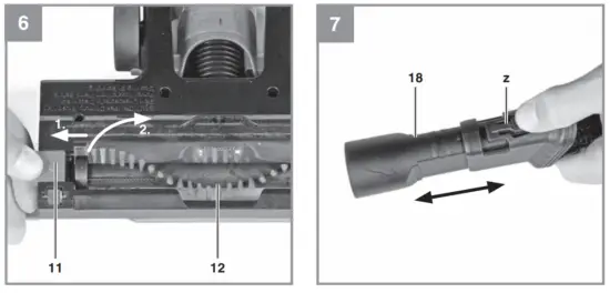 Einhell TE SV 18 Li Cordless Stick Vacuum Cleaner - overview6