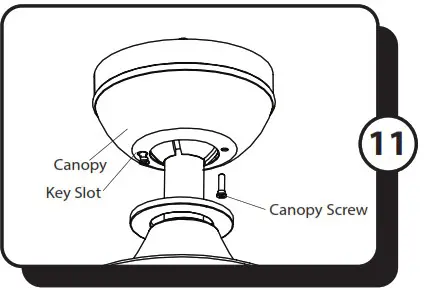 Kailani 51634 52 Inch Indoor Ceiling Fan - ASSEMBLY INSTRUCTIONS 11