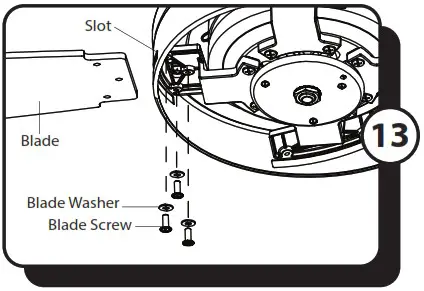 Kailani 51634 52 Inch Indoor Ceiling Fan - ASSEMBLY INSTRUCTIONS 13
