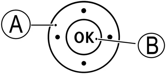 doro 6820 Mobile Phone - Navigation keys