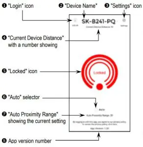 SL Access Home Screen Interface