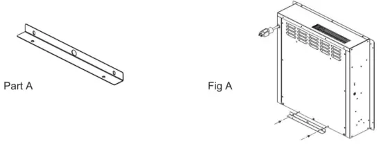 COSTWAY FP10046US 18 Inch Electric Fireplace Freestanding - fig3