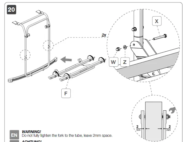 FIAMMA 02094-24A Carry-Bike VW Caddy-FIG-18
