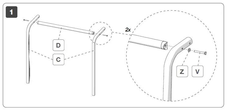 FIAMMA 02094-24A Carry-Bike VW Caddy-FIG-3