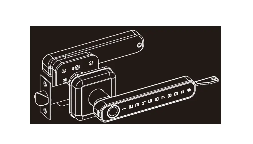 Zhongshan Futai Intelligent Security Technology T3 Smart Door Lock Instruction Manual