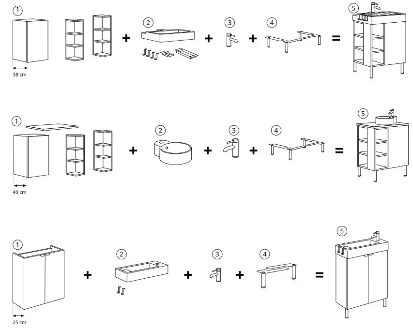 IKEA Lillången Bathroom Furniture - How to choose