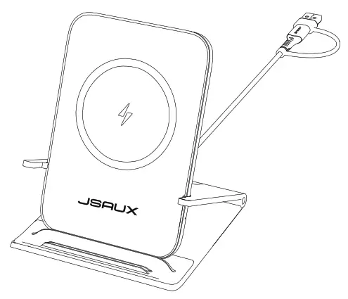 JSAUX WP1002 10W Wireless Charger - Cover