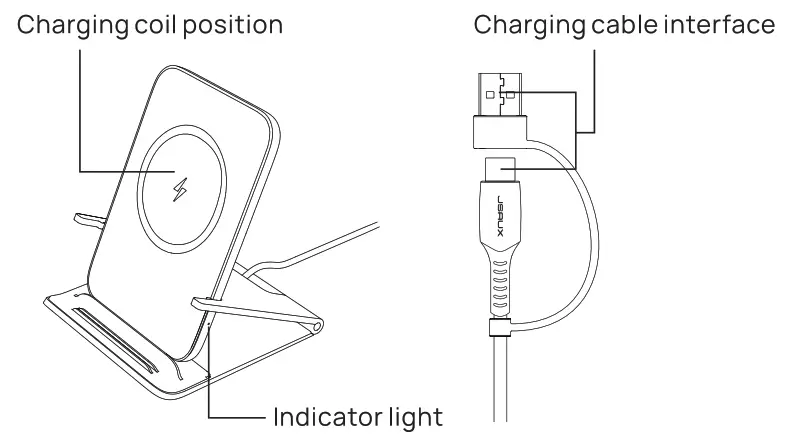 JSAUX WP1002 10W Wireless Charger - Product Overview 4