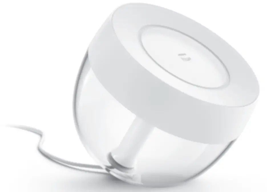 PHILIPS HPRASWPNCE Iris Hue White and Colour Ambiance Bluetooth Iris Table Lamp