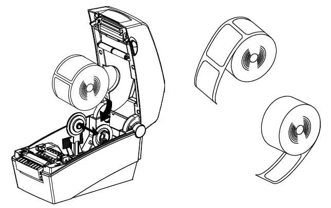 Avery Dennison 9442 Desktop Printer fig 6