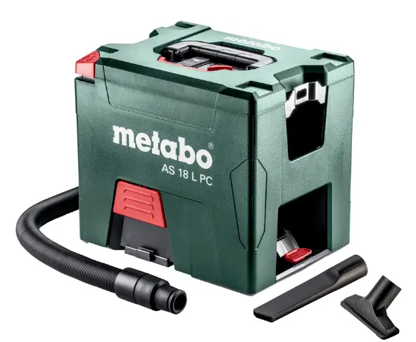 metabo AS 18 L PC Compact Cordless Vacuum Cleaner