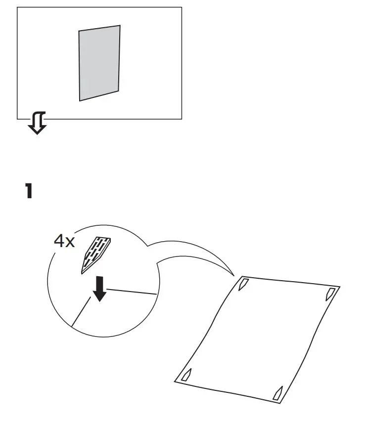 IKEA SAVSTA Instructions - Attach 4 Corner