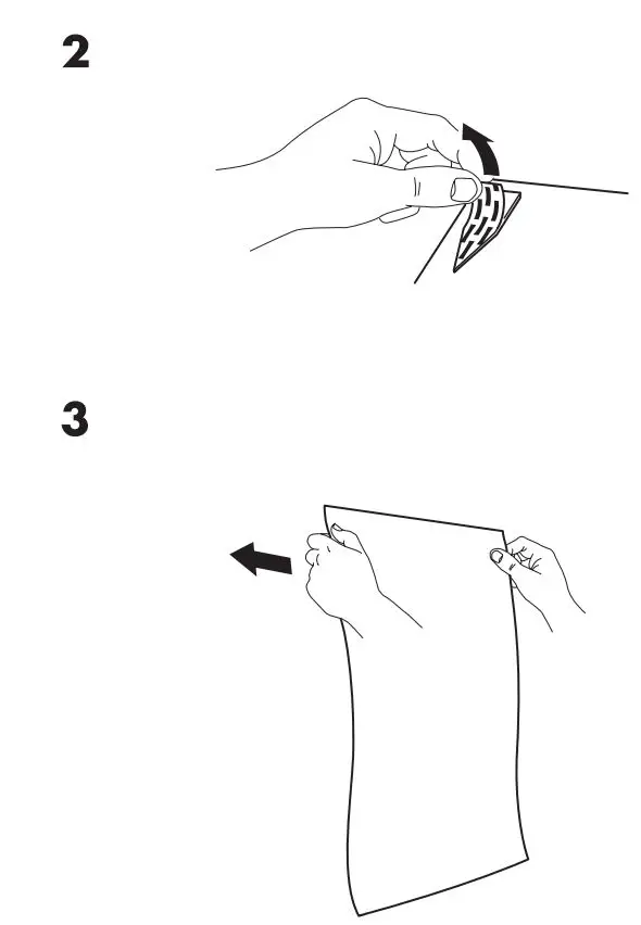 IKEA SAVSTA Instructions - Open glue sticker and attach