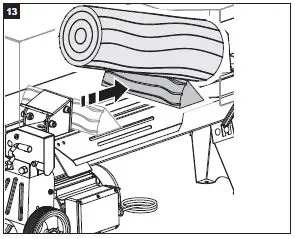 SCHEPPACH-HL460-Log-splitter-Woodworking-machine-fig13