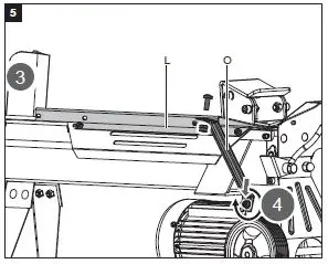 SCHEPPACH-HL460-Log-splitter-Woodworking-machine-fig5