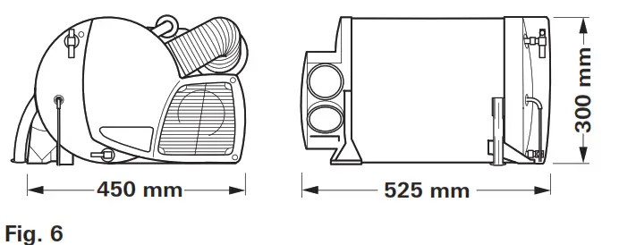 truma Combi D 6 AU Diesel Heater - fig 6
