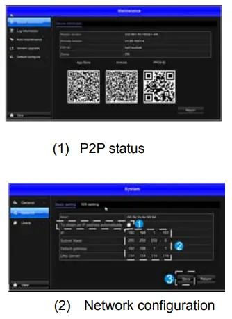 NGTECO HC9201VK Wireless NVR Kit - DHCP server