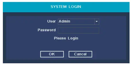 NGTECO HC9201VK Wireless NVR Kit - Login