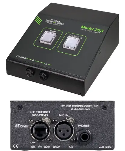 Set up and operation of the Model 203
