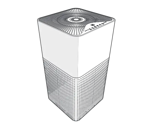Nedis Aipu300cwt Air Purifier User Manual