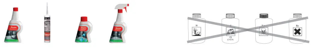 RAVAK BLIX BLDP4 160 Four Piece Sliding Shower Door - fig12