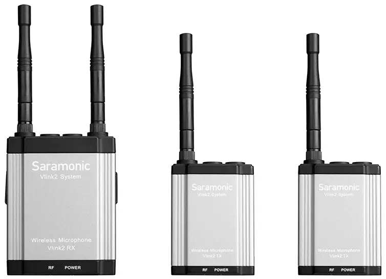 Saramonic Vlink2 TX-XLR 2.4GHz Wireless Plug On Transmitter