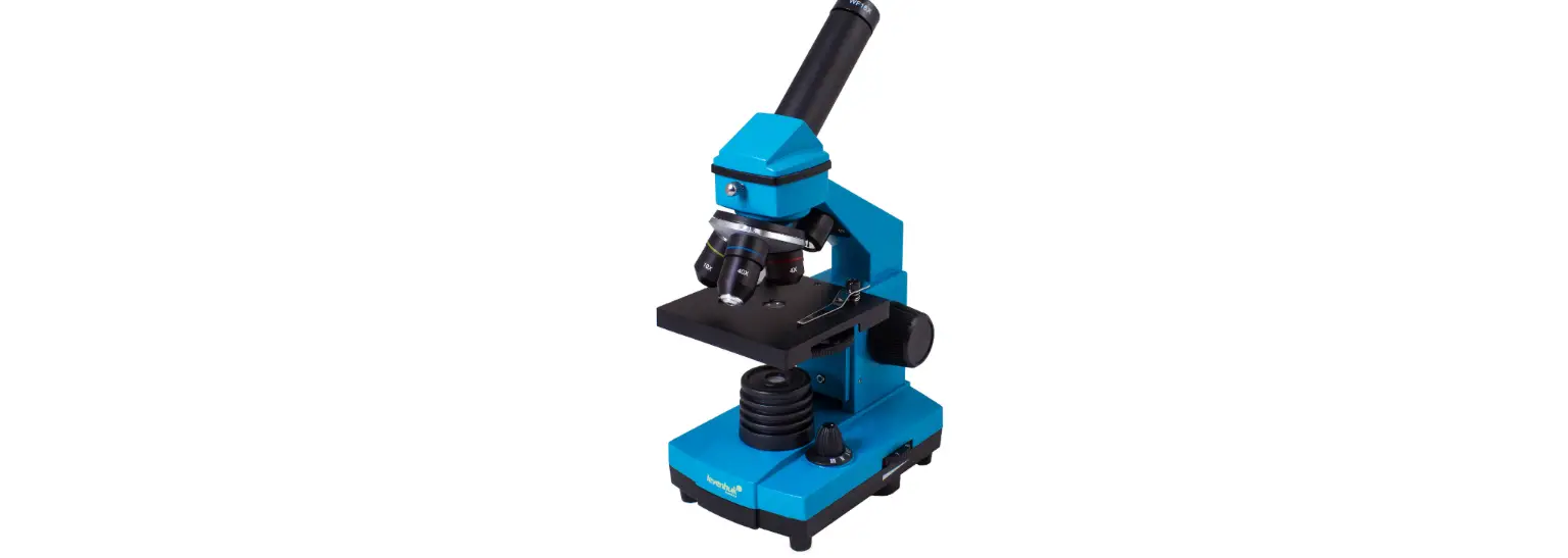 Levenhuk Rainbow 2l Azure Metal Student Microscope User Manual