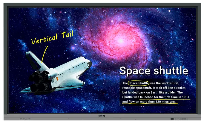 BenQ RE6501 65 Inch Education Interactive