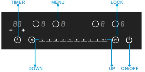 VEVOR K4001 Induction Cooktop 2