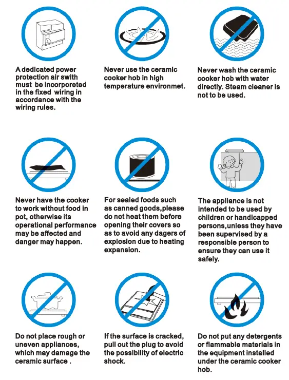 VEVOR K4001 Induction Cooktop 9