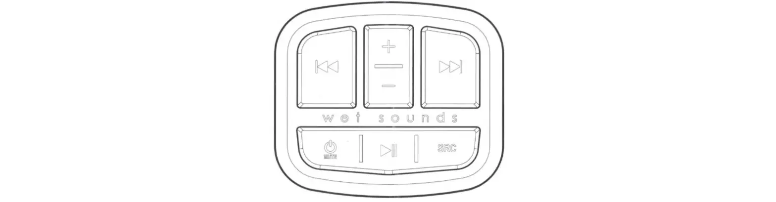 Wet Sounds Mc-tr-mini Mini Transom Remote Owner's Manual