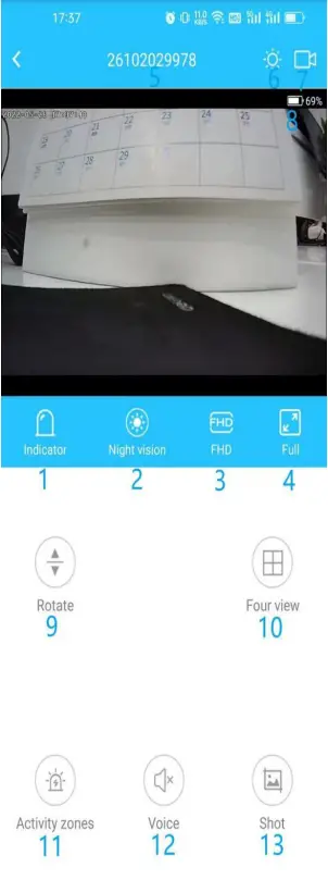 ebarsenc X5 4K Mini Camera-9