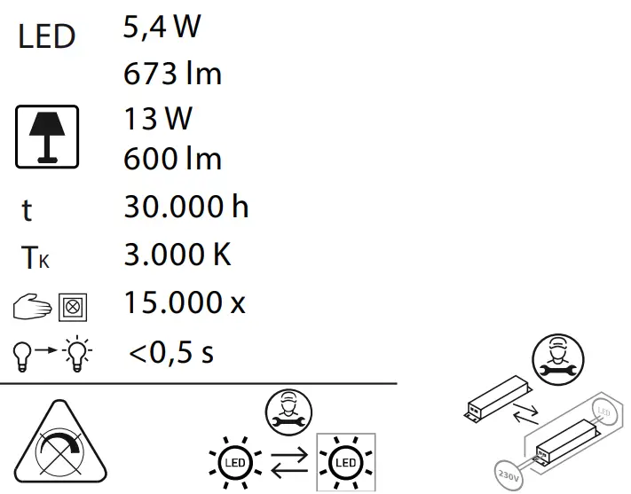 Paul-Neuhaus-83571-9ELSA-Outdoor-Wall-Light-LED-FIG-1
