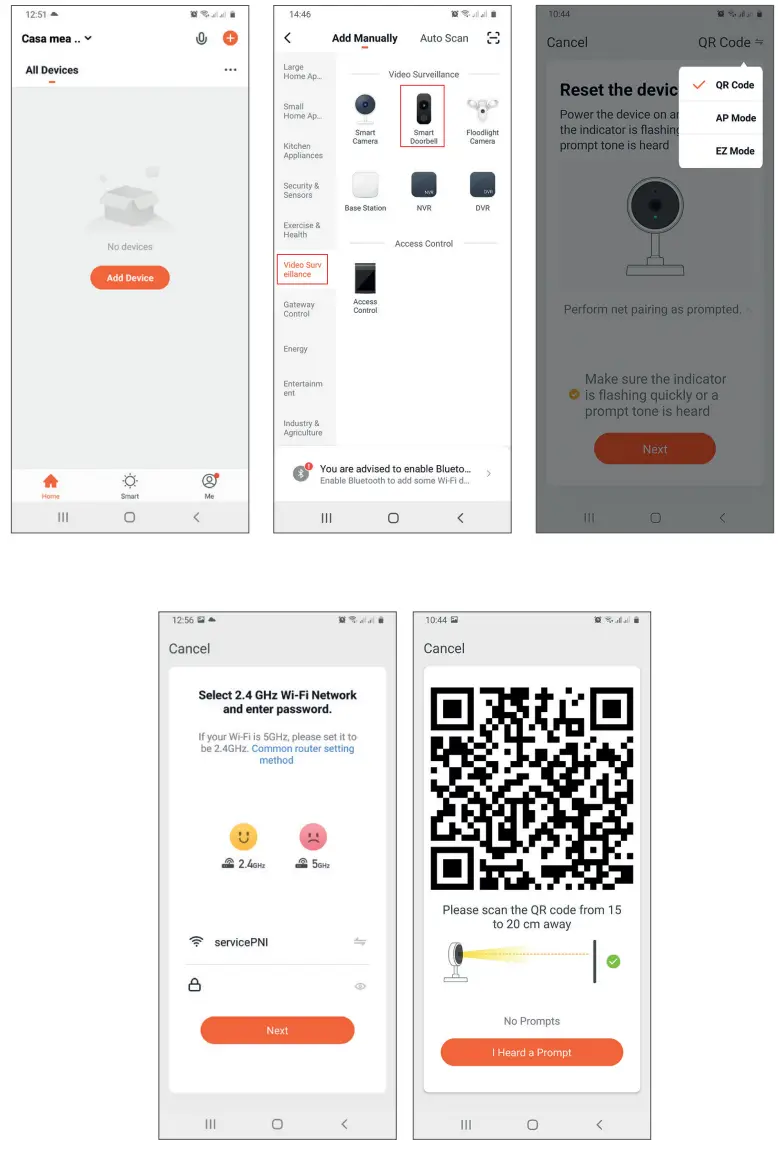 PNi SafeHome PT710B Video Interface WiFi Camera - fig 1