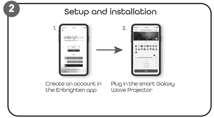 eco SCAPES 70643 Galaxy Wave Smart Projector - fig2