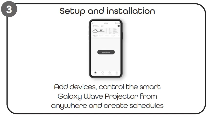 eco SCAPES 70643 Galaxy Wave Smart Projector - fig3