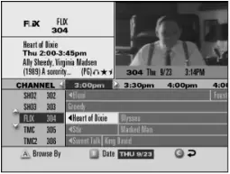 Browse By Time Channel