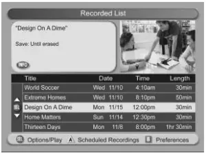 Play a Saved Program