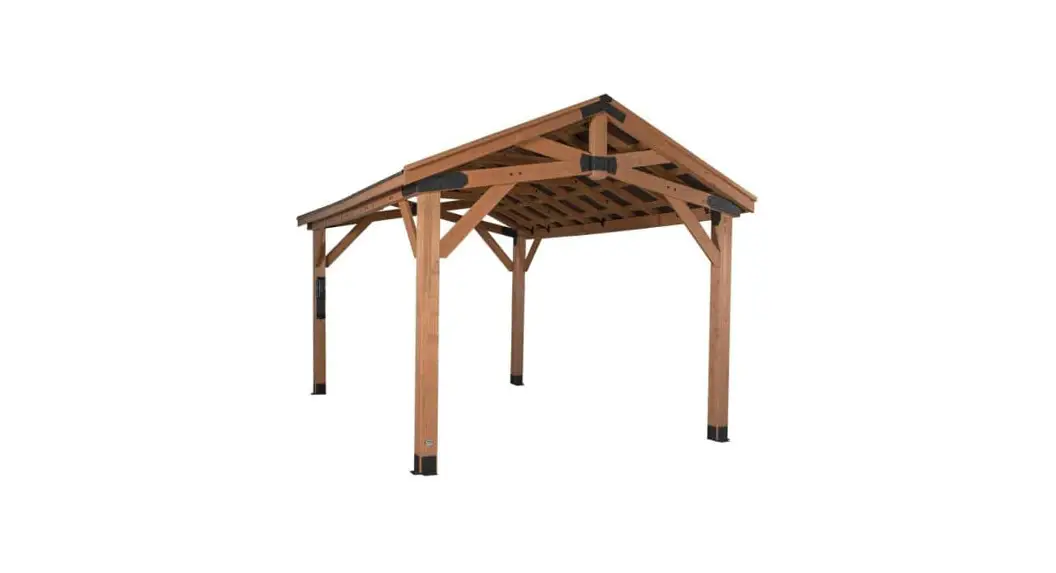 Norwood 16 Ft. X 12 Ft. Light Brown Wooden Gazebo Owner's Manual Norwood 16 Ft. X 12 Ft. Light Brown Wooden Gazebo Owner's Manual