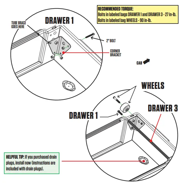 DECKED DF7 Aluminum Ford F150 8-Inch Bed Length FIG 12