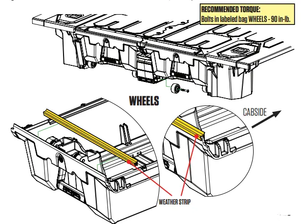 DECKED DF7 Aluminum Ford F150 8-Inch Bed Length FIG 14