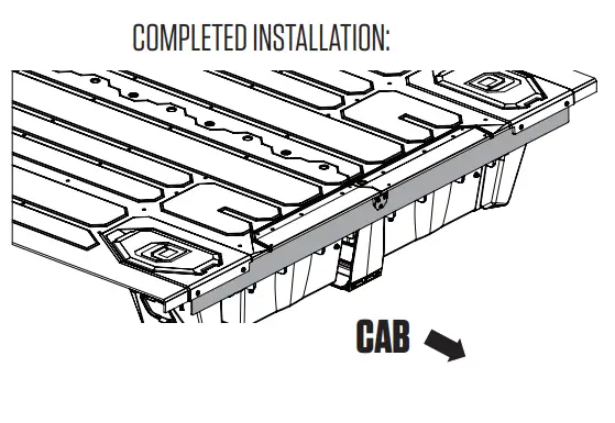 DECKED DF7 Aluminum Ford F150 8-Inch Bed Length FIG 18