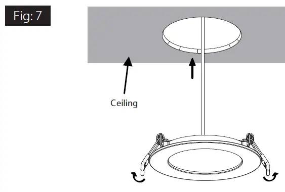 RAB WFRL6R139FADWS 6-Inch Recessed LED Wafer Downlight-11