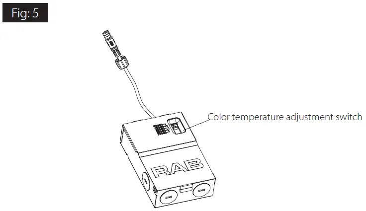 RAB WFRL6R139FADWS 6-Inch Recessed LED Wafer Downlight-9