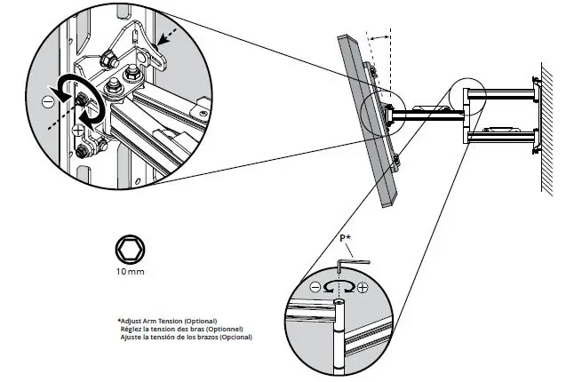 SEURA AFMW-2-Articulating-Wall-Mount-fig-15
