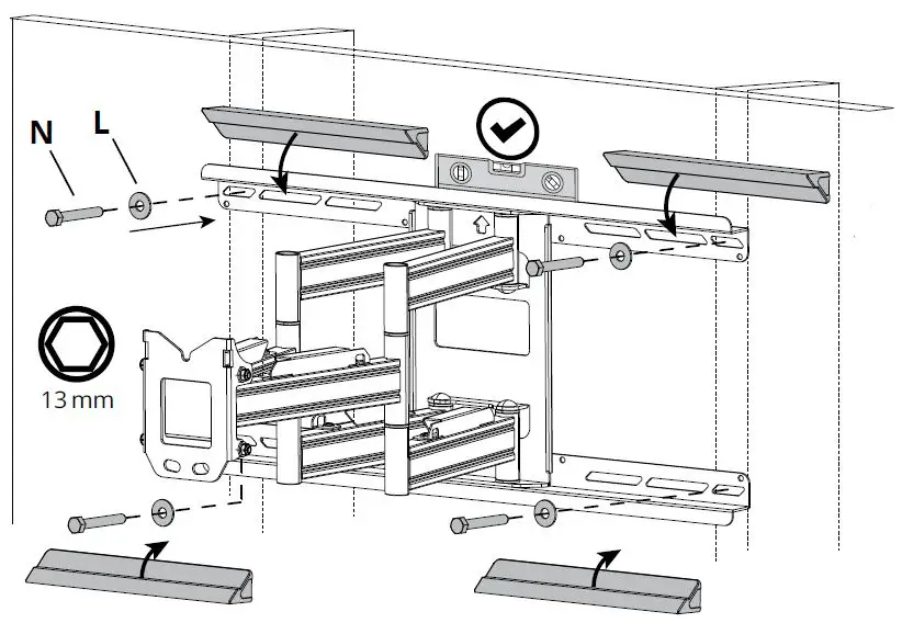 SEURA AFMW-2-Articulating-Wall-Mount-fig-9